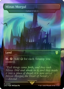Minas Morgul (Cabal Coffers) (Borderless)(Surge Foil)