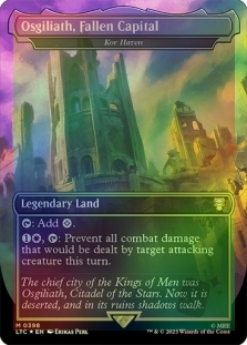 Osgiliath, Fallen Capital (Kor Haven) (Borderless)(Surge Foil)