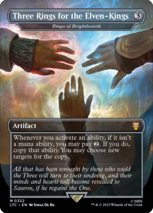 Three Rings for the Elven-Kings (Rings of Brighthearth) (Borderless)