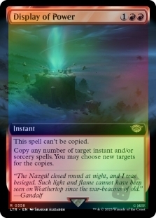 Display of Power (Extended Art)