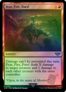 Fear, Fire, Foes!
