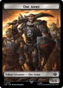 Food Token (09) // Orc Army (Uruk-hai)Token (06)