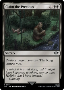 Claim the Precious