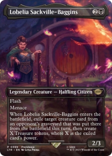 Lobelia Sackville-Baggins (The Lord of the Rings: Tales of Middle-earth Prerelease) (Borderless)