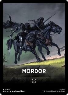 Mordor Theme Card (003)