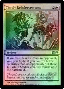 Timely Reinforcements