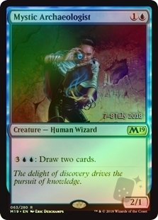 Mystic Archaeologist (Core Set 2019 Prerelease)