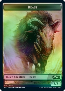 Beast Token (10/18) // Construct Token (14/18)