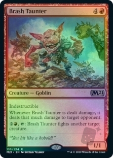 Brash Taunter (Core Set 2021 Prerelease)