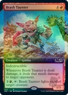 Brash Taunter (Extended Art)