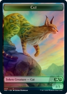 Cat Token (20) // Dog Token (19)