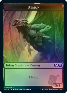 Demon Token (6/18) // Zombie Token (7/18)