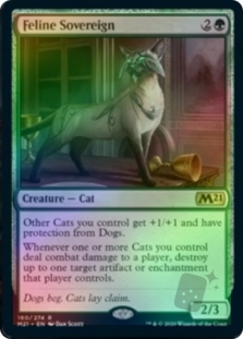 Feline Sovereign (Core Set 2021 Prerelease)