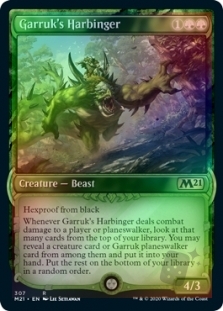 Garruk's Harbinger (Showcase)
