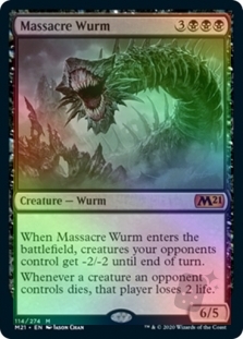 Massacre Wurm (Core Set 2021 Prerelease)