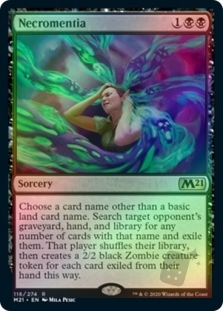 Necromentia (Core Set 2021 Prerelease)