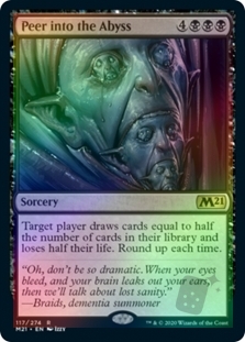 Peer into the Abyss (Core Set 2021 Prerelease)