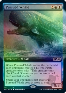 Pursued Whale (Extended Art)