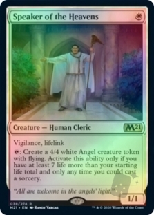 Speaker of the Heavens (Core Set 2021 Prerelease)