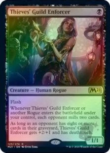 Thieves' Guild Enforcer (Core Set 2021 Prerelease)