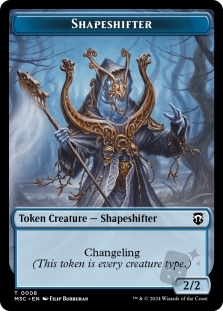 Beast Token (010) (Ripple Foil) // Shapeshifter Token (008)