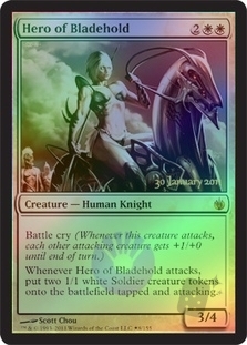 Hero of Bladehold (Mirrodin Besieged Prerelease)
