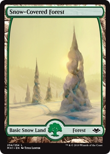 Snow-Covered Forest (Full-Art)