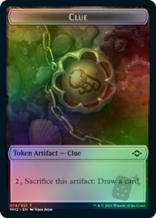 Clue Token (14/21) // Beast Token (9/21)