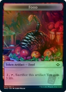 Food Token (18/21) // Beast Token (9/21)