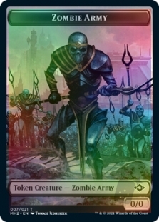 Treasure Token (21/21) // Zombie Army Token (7/21)