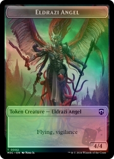 Copy Token (037) (Ripple Foil) // Eldrazi Angel Token (002)