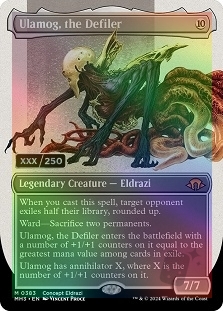 Ulamog, the Defiler (Borderless)(Serial Numbered)