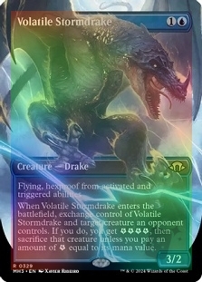 Volatile Stormdrake (Borderless)