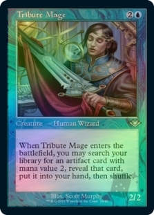 Tribute Mage (Retro Frame)