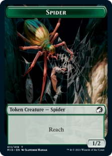 Beast Token (7/11) // Spider Token (11/19)