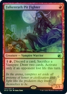 Falkenrath Pit Fighter (Innistrad: Midnight Hunt Prerelease)