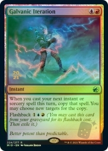 Galvanic Iteration (Innistrad: Midnight Hunt Prerelease)