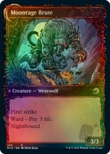 Brutal Cathar (Showcase) // Moonrage Brute (Showcase)