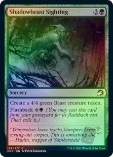 Shadowbeast Sighting