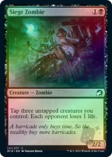 Siege Zombie