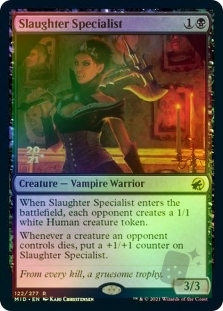 Slaughter Specialist (Innistrad: Midnight Hunt Prerelease)