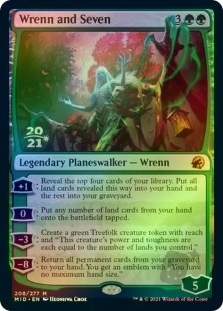 Wrenn and Seven (Innistrad: Midnight Hunt Prerelease)