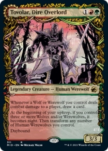 Tovolar, Dire Overlord (Showcase) // Tolovar, the Midnight Scourge (Showcase)