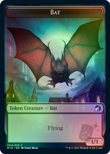 Human Token (1/19) // Bat Token (4/19)