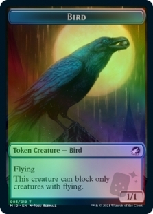 Human Token (1/19) // Bird Token (3/19)