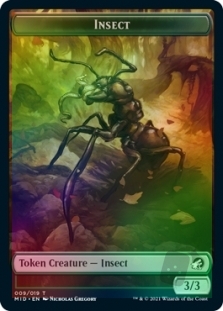 Human Token (1/19) // Insect Token (9/19)