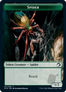Human Token (1/19) // Spider Token (11/19)