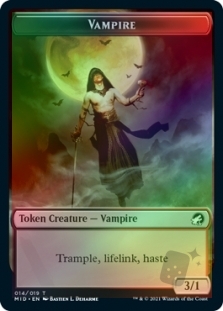 Zombie Token (5/19) // Vampire Token (14/19)