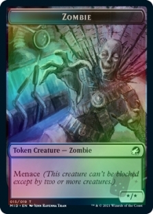 Clue Token (16/19) // Zombie Token (15/19)