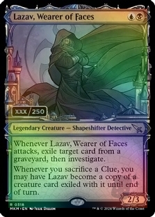 Lazav, Wearer of Faces (Serial Numbered)